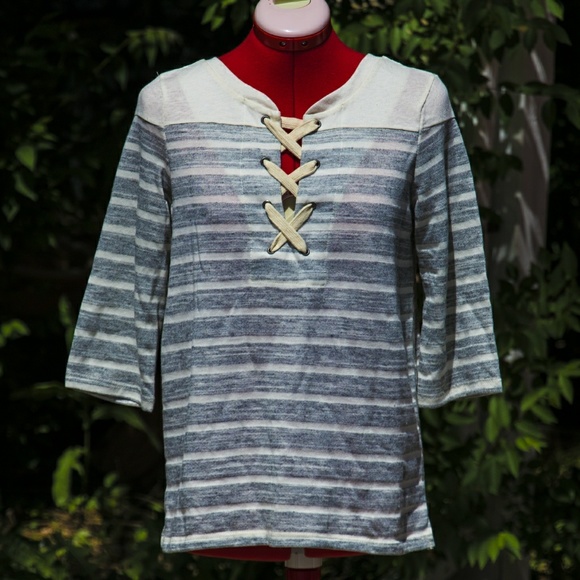 Modcloth - Freeloader striped top - Picture 1 of 5